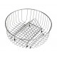 TEKA Accesorio fregadero   CESTA ESCURRIDOR REDONDA INOX Ø370x145 , 40199038